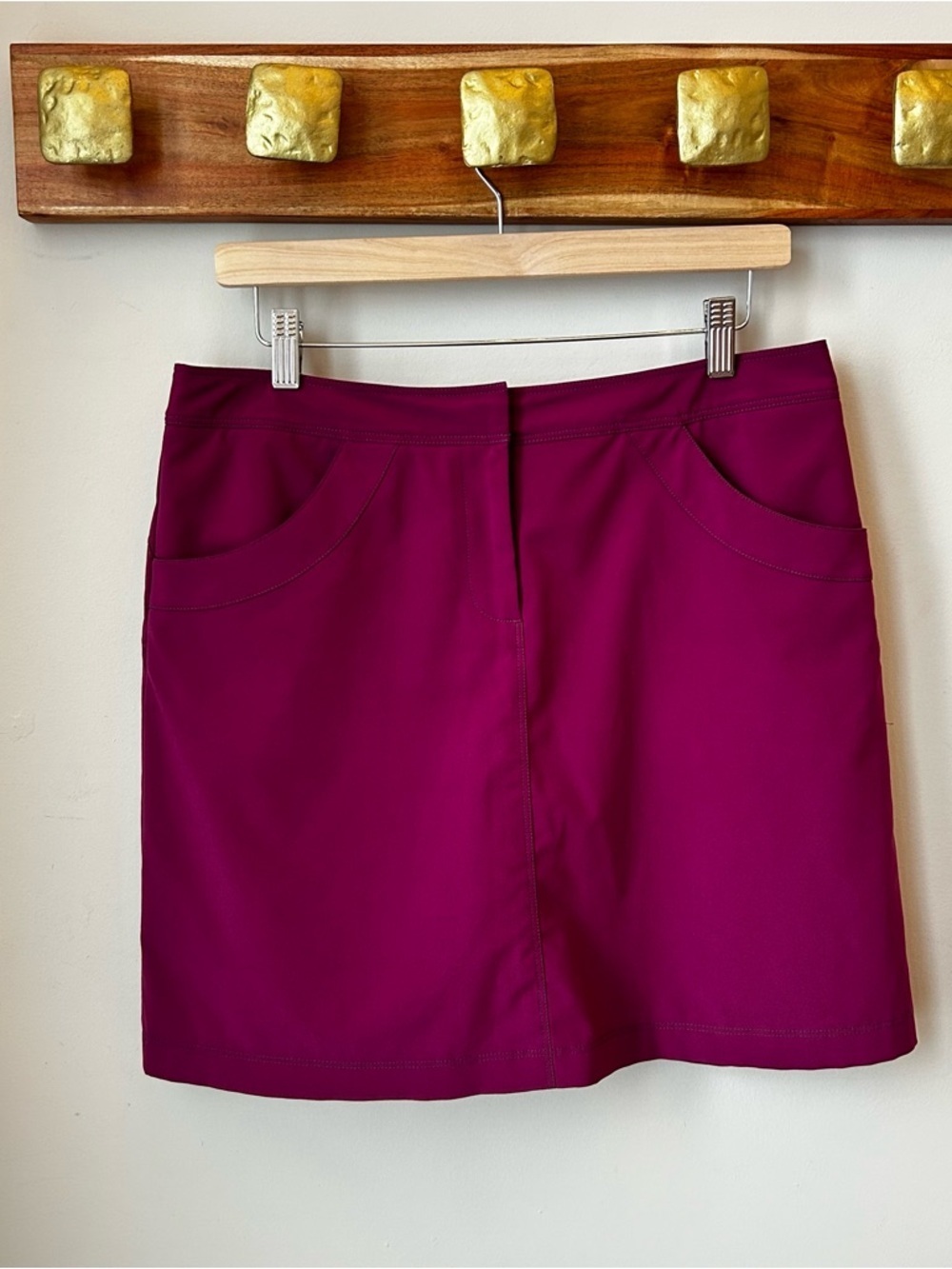 🟢 5 for $25 🟢 Annika Purple Skort with Hook Closure - Size 10